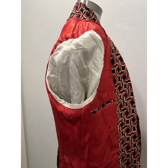 VTG Watermelon Motif Jacket Blazer Robert Drake Ft Lauderdale FL Union Made‎ USA - Picture 11 of 16